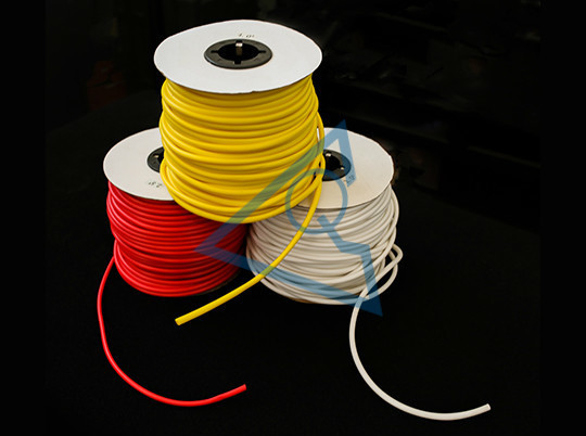 Flame Retardant PVC Circle Word Wire Marking Tube ROHS 1.0 Number Tube